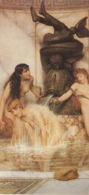 Alma-Tadema, Sir Lawrence Strigils and Sponges (mk24) Norge oil painting art